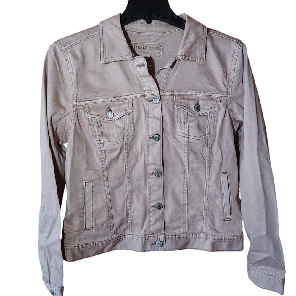 Maurices Women's Tan Denim Jacket